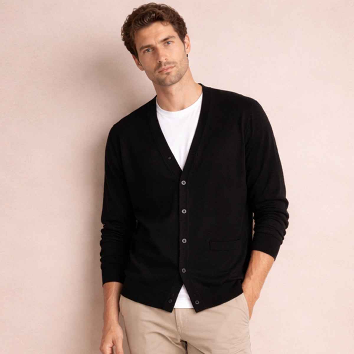 The Mayfair 100% Cashmere Cardigan for Men