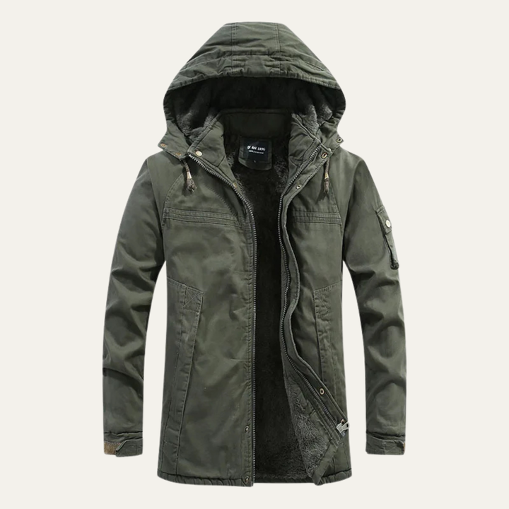 Men's Casual Hooded Puffer Jacket