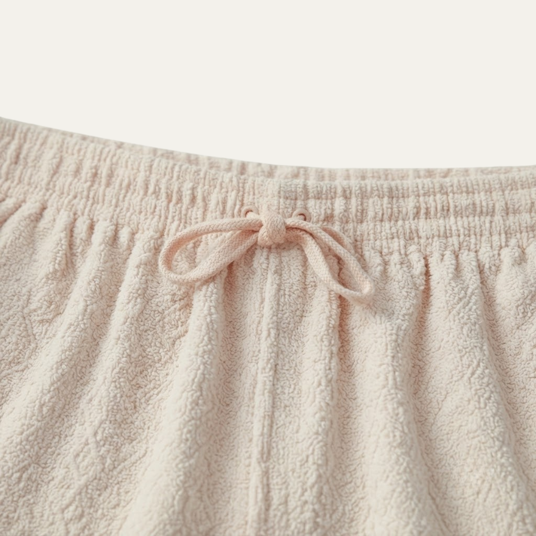 The Meadowridge Men’s Textured Summer Co Ord Set Shirt & Shorts