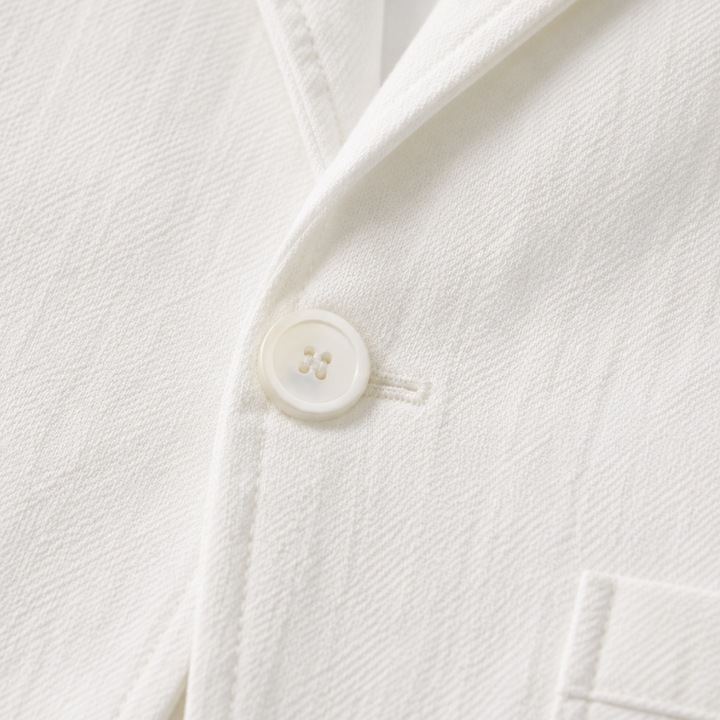 The Ridgewood Park Men’s Lightweight Casual Linen Cotton Blazer