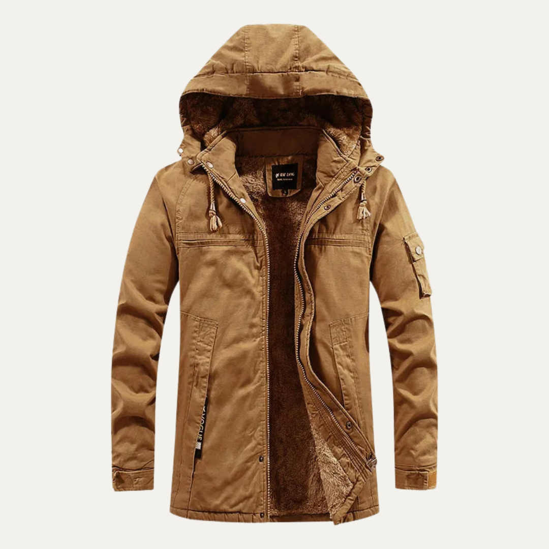 Men's Casual Hooded Puffer Jacket