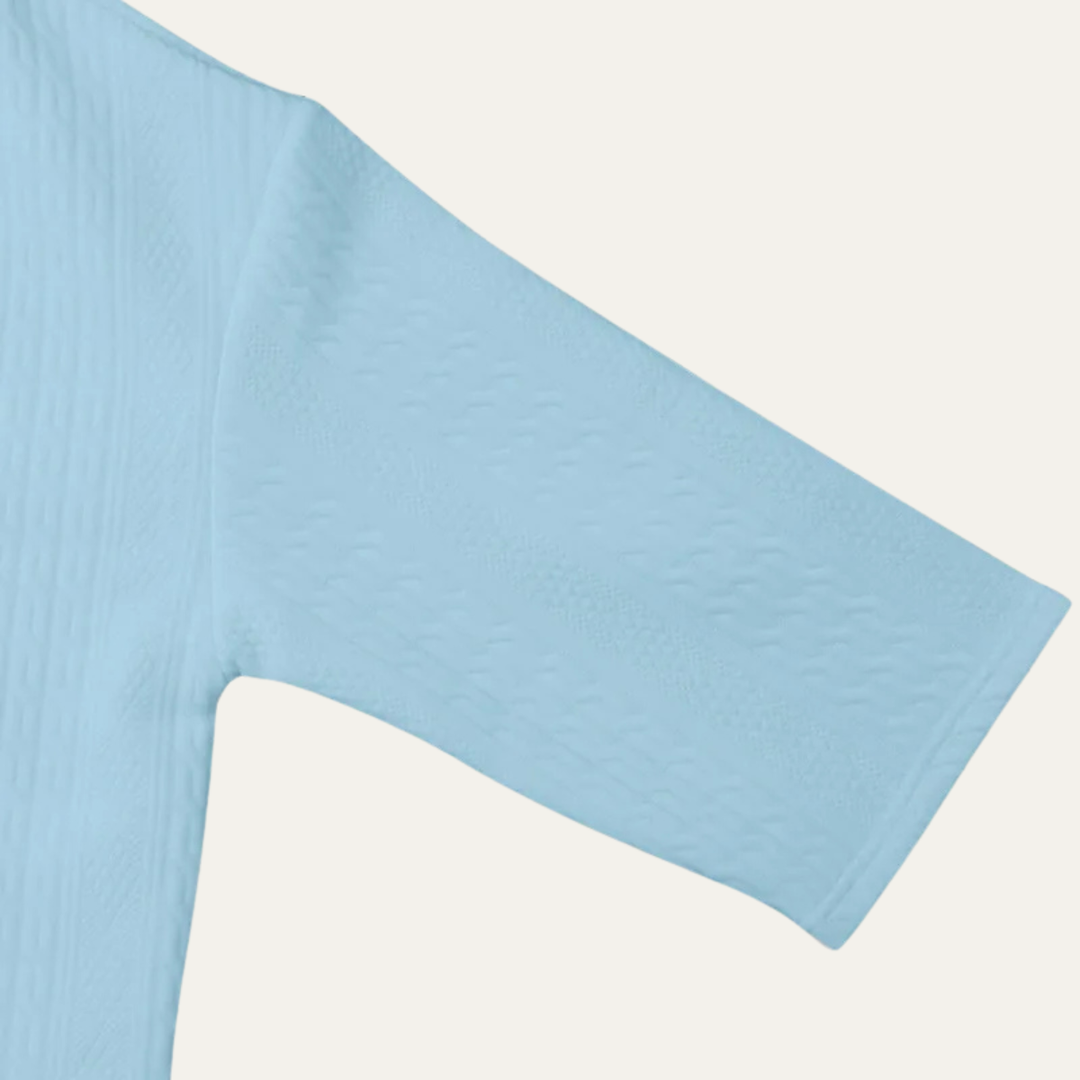 The Redwood Park Men’s Light Summer Knitted Set – Polo Shirt & Short
