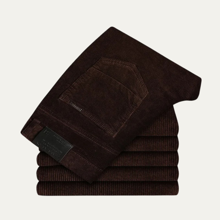 The Norwood Men’s Corduroy Slim Fit Casual Pants