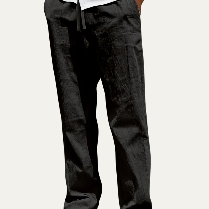 The Wakefield Men’s Breathable Linen Tapered Pants
