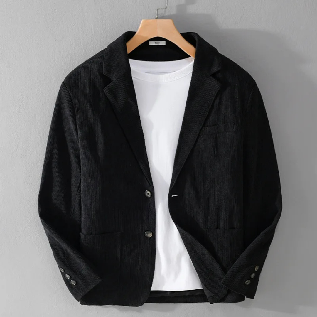 The Devonshire Men’s Warm Corduroy Business Casual Work Jacket