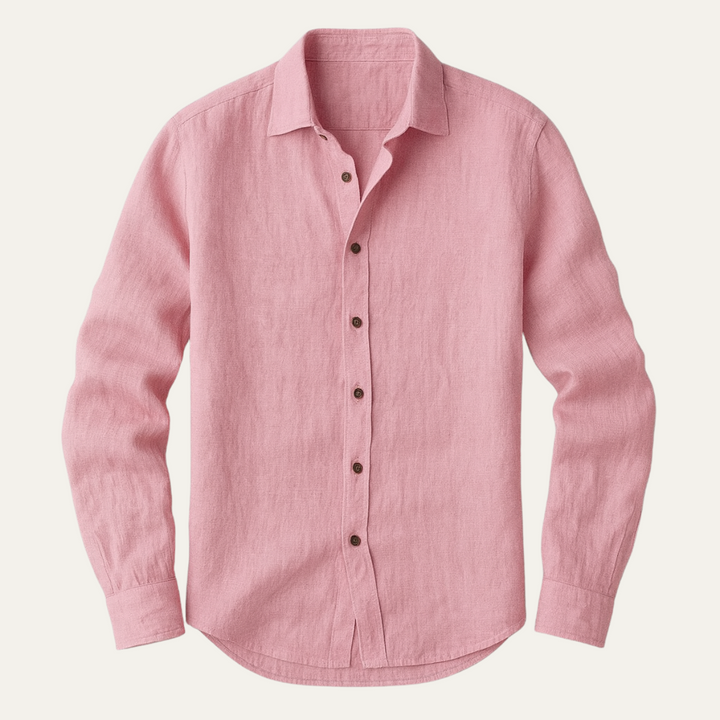 The Zurich Vintage Long Sleeve Cotton Shirt for Men