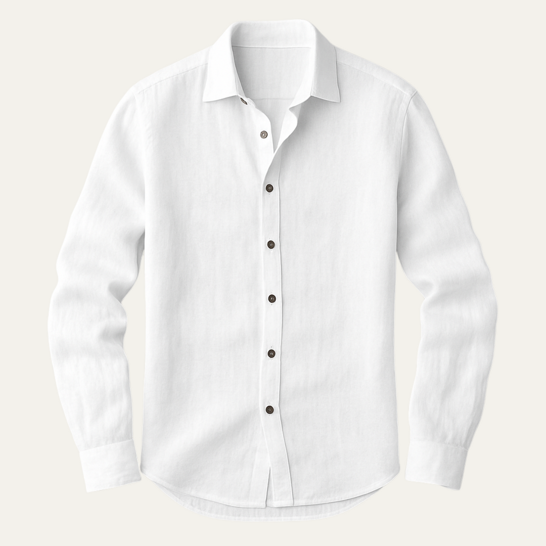 The Zurich Vintage Long Sleeve Cotton Shirt for Men