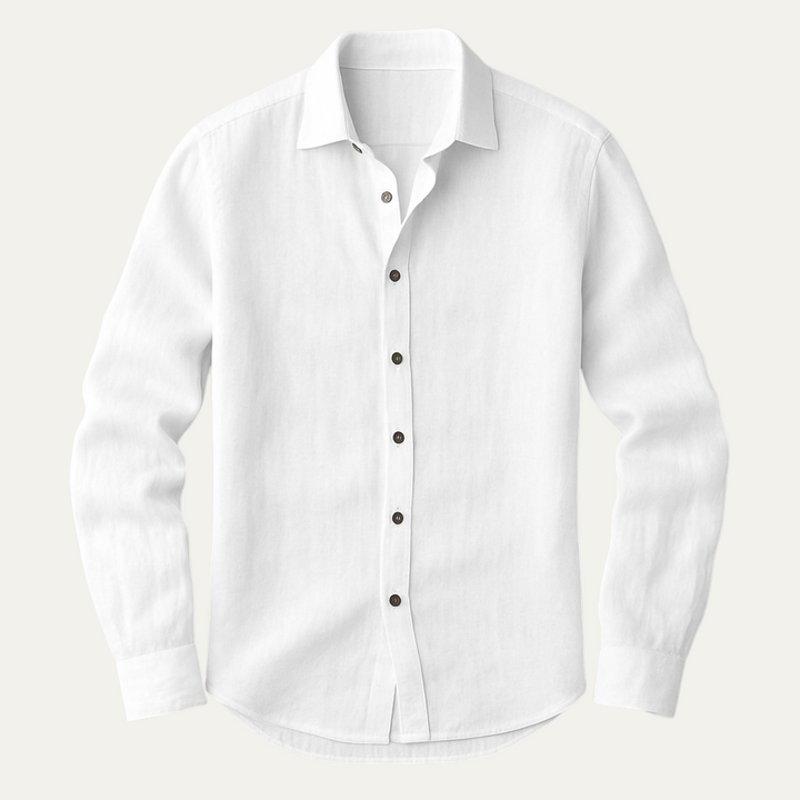 The Zurich Vintage Long Sleeve Cotton Shirt for Men