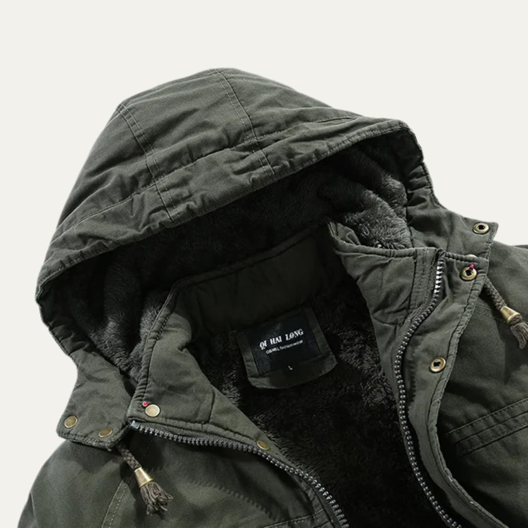 Men's Casual Hooded Puffer Jacket