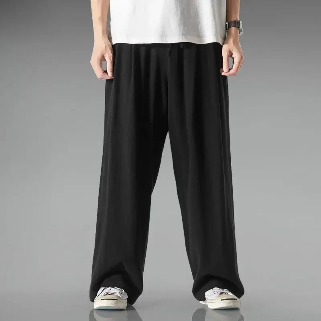 The Riverbend Men's Loose Fit Cotton Linen Pants