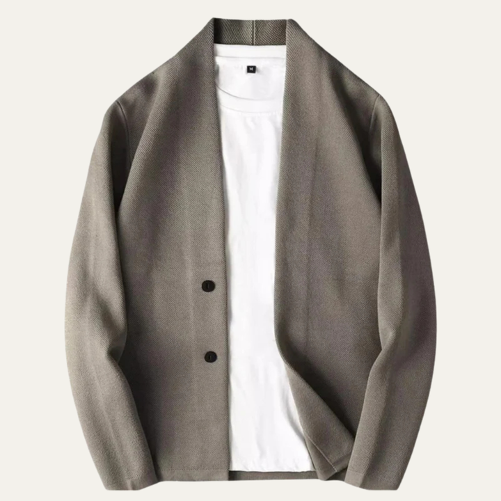 The Westbridge Men’s Casual Button Front Knitted Cardigan