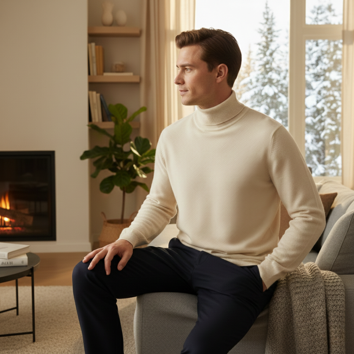 The Stonegate Men's 100% Soft Luxury Sweater