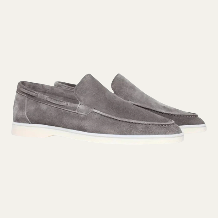 The Brookstone Men’s Suede Casual Loafers