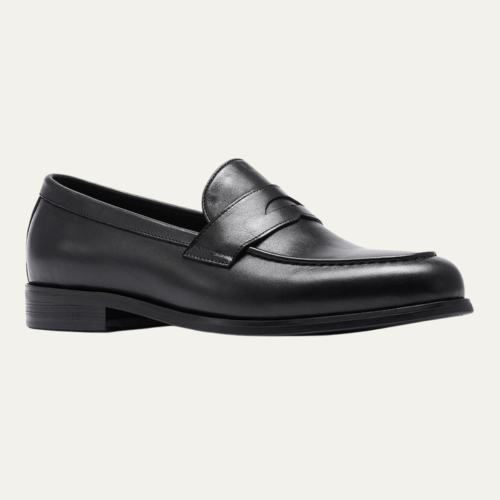 The Windmill Ridge Men's Breathable Leather Slip On Loafers