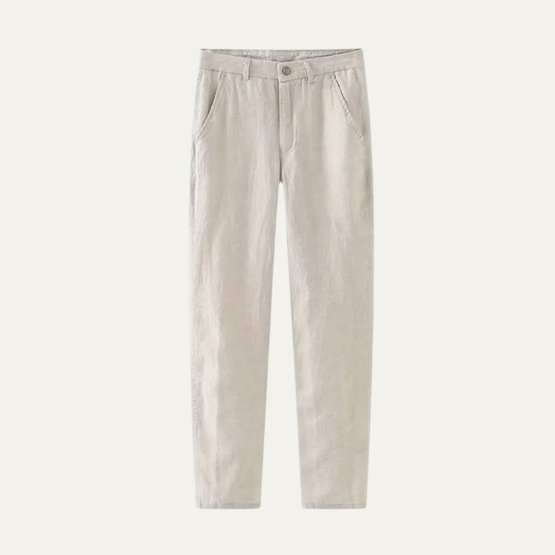 The Alderfall Men’s Vintage Casual Loose Linen Pants