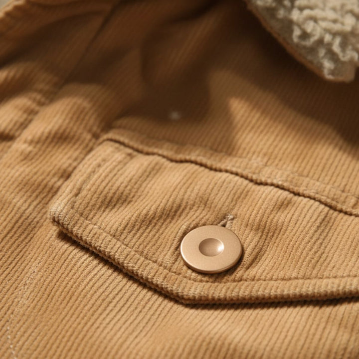 The Eversley Men's Corduroy Warm Winter Jacket