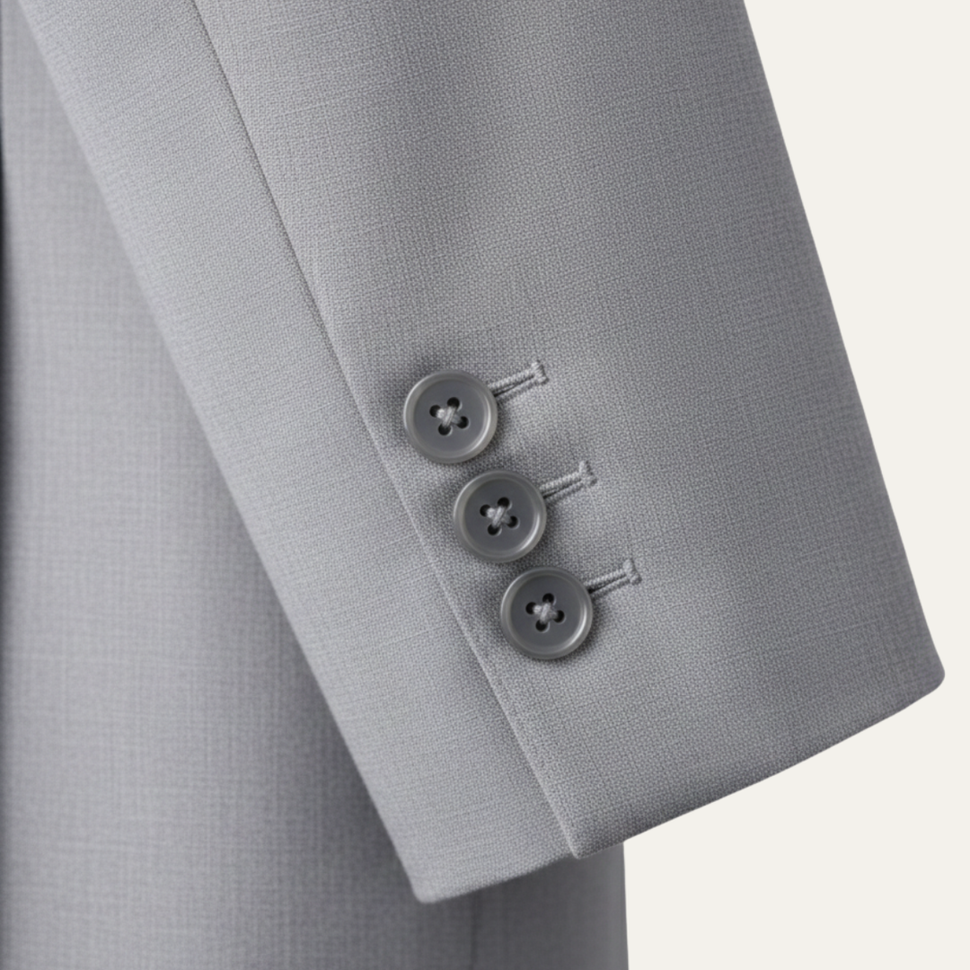 The Geneva Men’s Trendy Linen Suit Set – Blazer & Pants