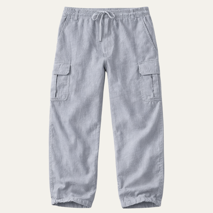 The Silverridge Men’s Loose Fit Multi Pocket Cotton Soft Cargo Pants