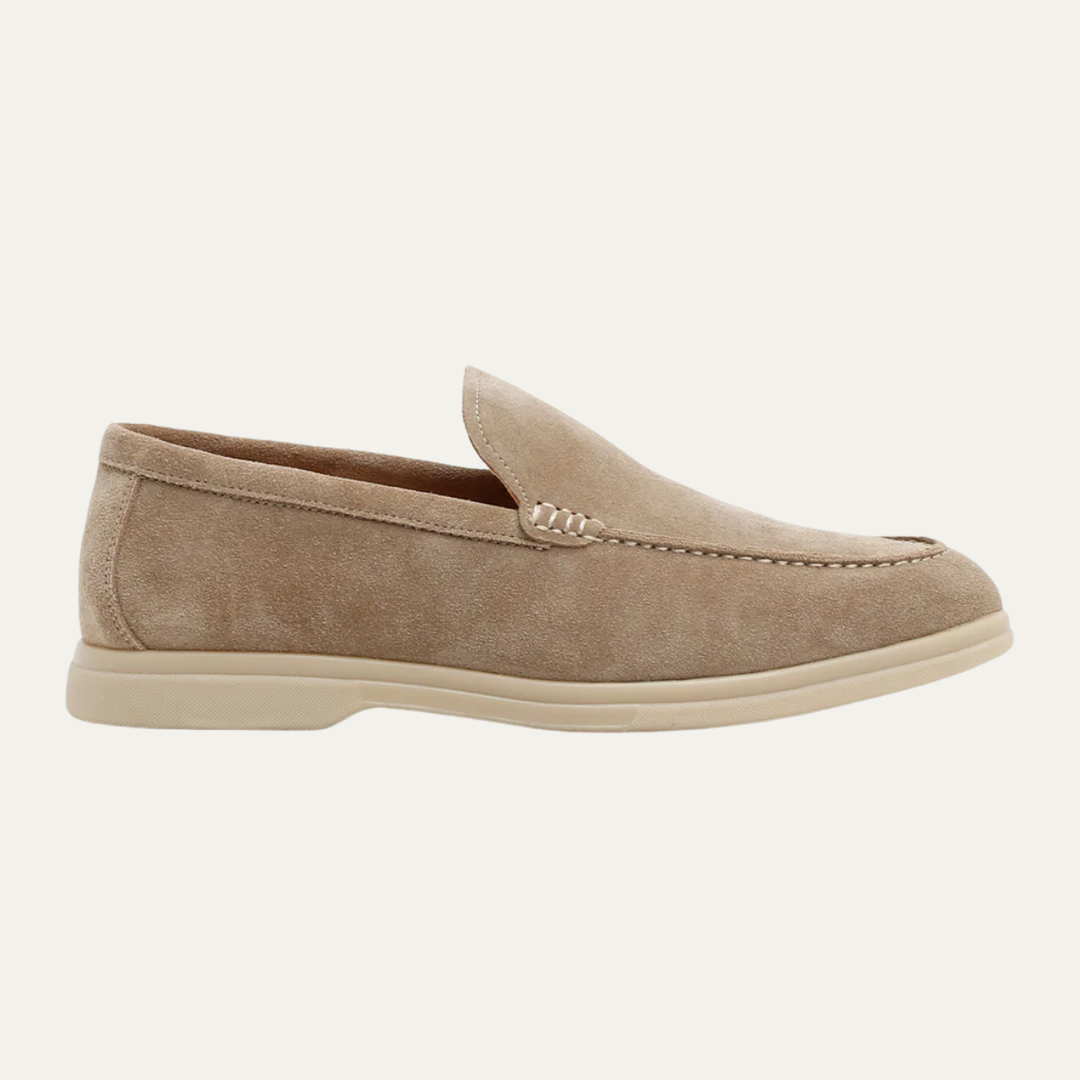 The Albright Men’s Slip On Suede Loafers