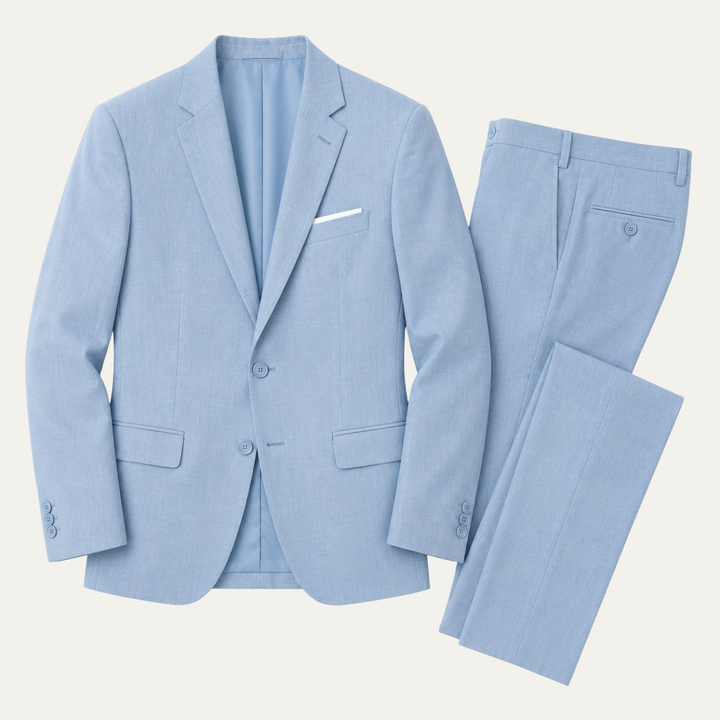 The Brookhaven Men’s Lightweight Formal Wedding & Business Suit Set
