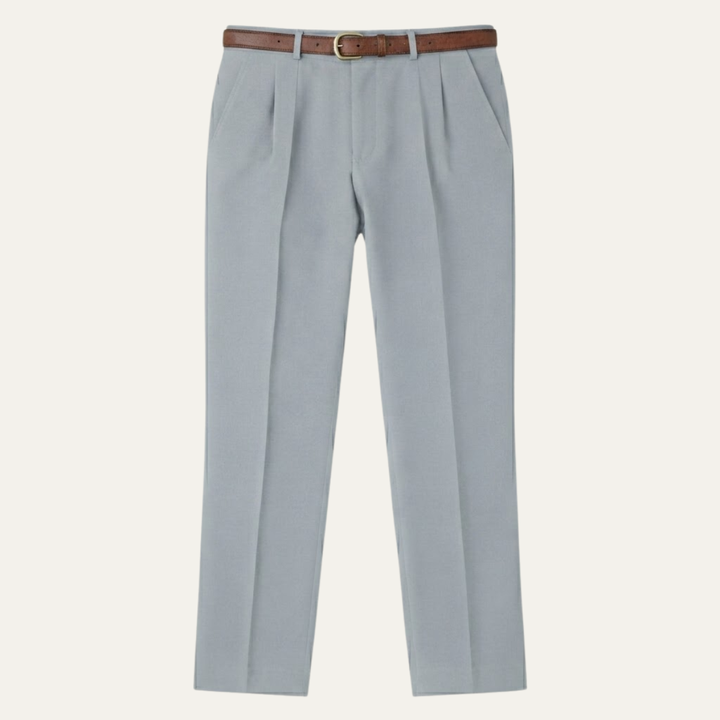 The Brookline Men’s Classic Straight Leg Loose Fit Linen Pants