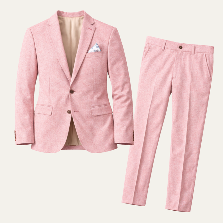 The Elmhurst Men’s Classic Linen Blazer & Pants Set