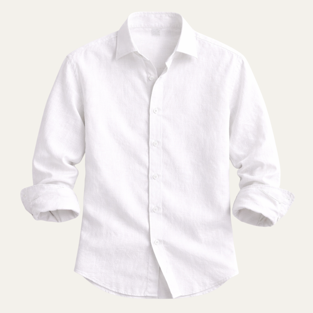 The Bozeman Men’s Lightweight Summer Linen Shirt
