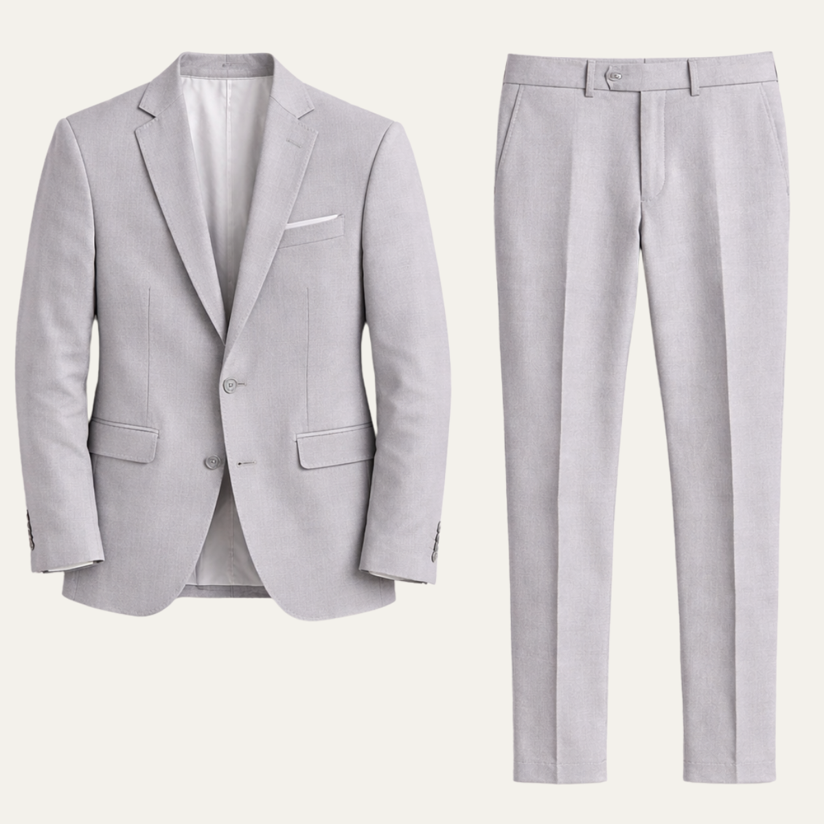 The Brescia Men’s Two Piece Suit – Slim Fit Blazer and Pants Formal Set