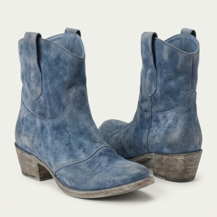 Women's Vintage Western Ankle Boots