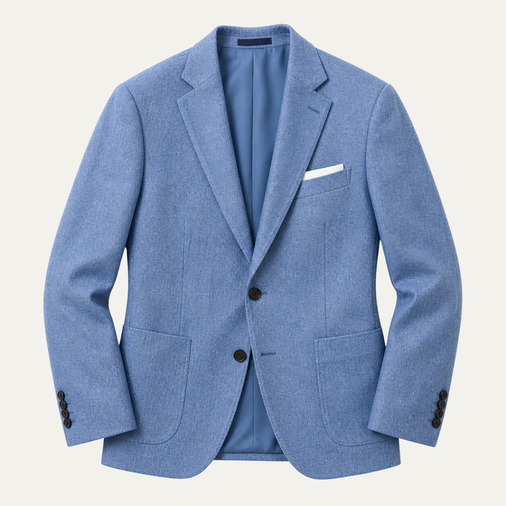 The Maddison Men’s Slim Fit Linen Blazer Jacket