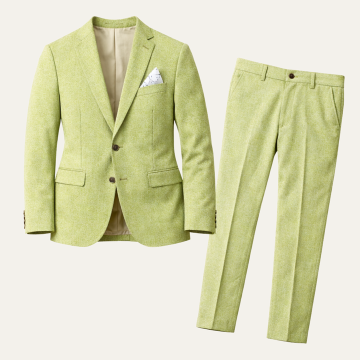 The Kingsford Men’s Luxury Linen Blazer & Pants Set