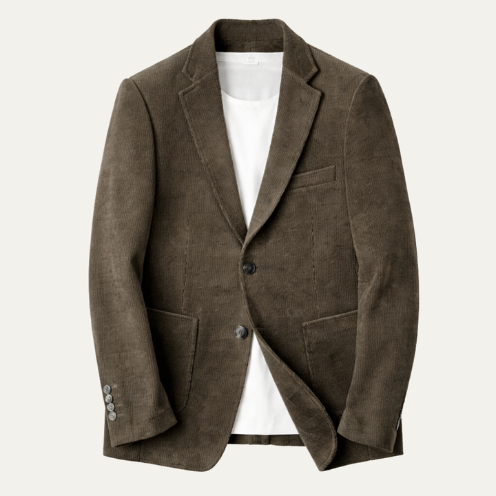 The Timberhill Men’s Thick Fabric Business Slim Fit  Blazer