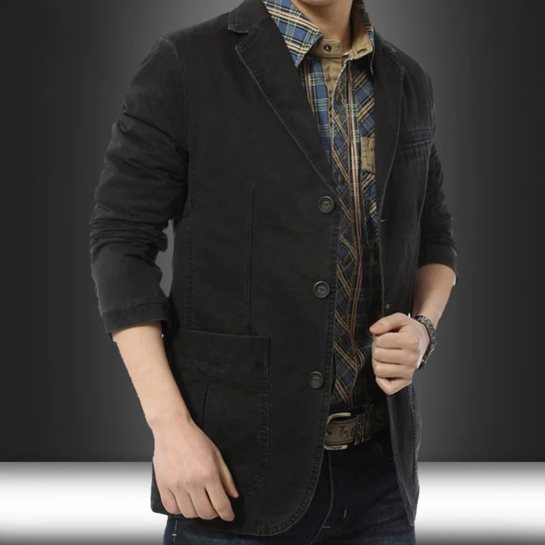 The Siracusa Men’s Casual Lightweight Slim Fit Blazer