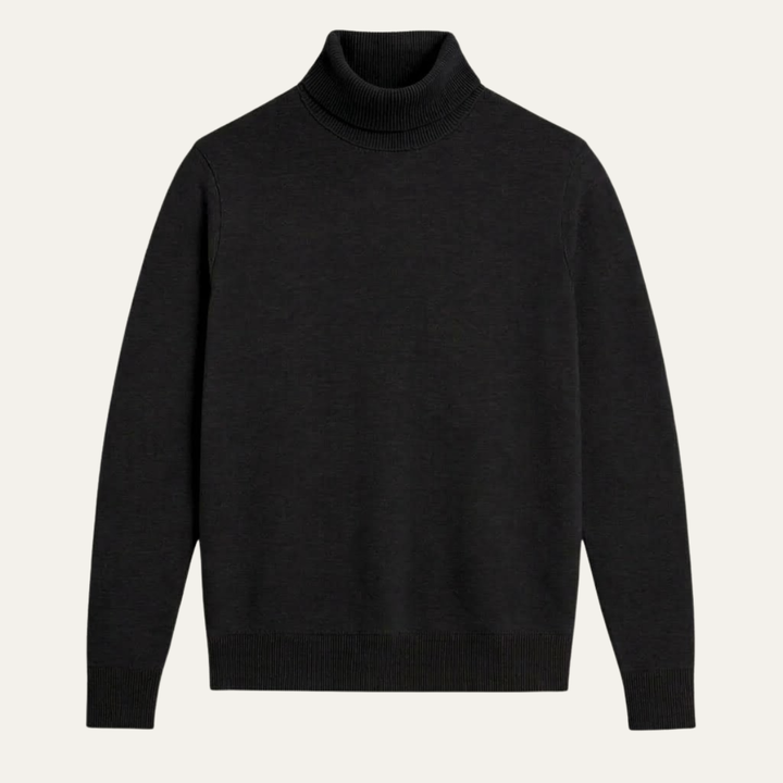 The Banbury Men's Classic Turtleneck Knit Sweater