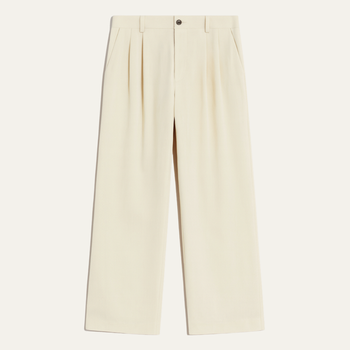 The Caloundra Men’s Premium Wide Leg Corduroy Pleated Dress Pants