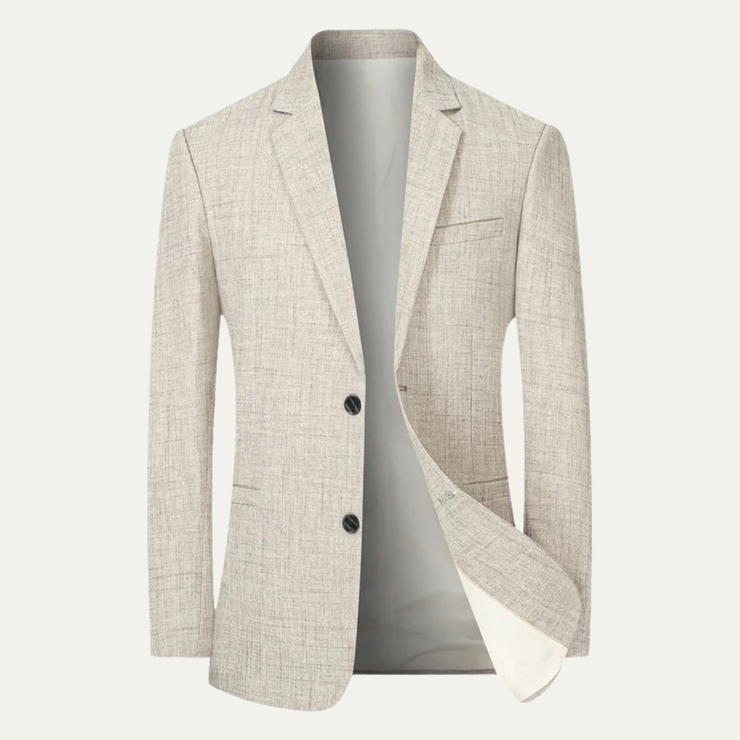 The Mountfield Men’s Slim Fit Casual Business Blazer