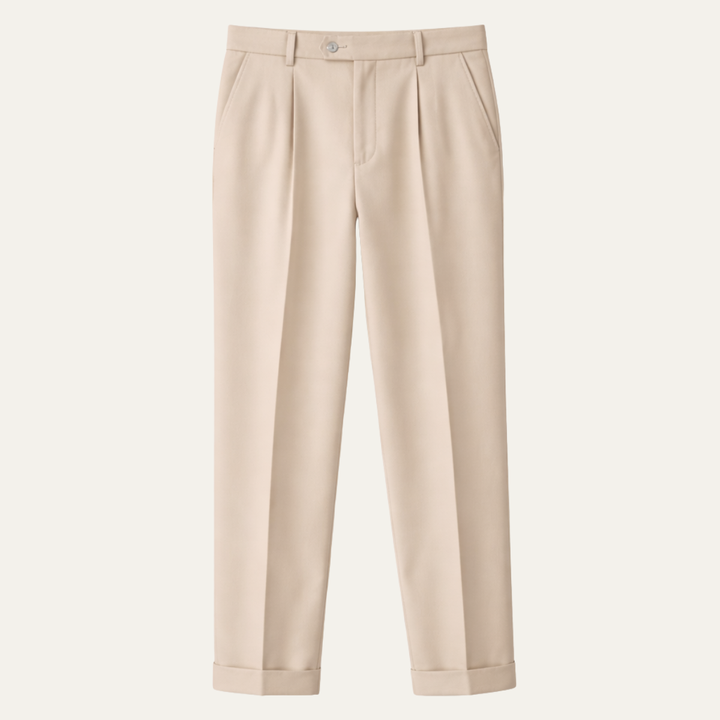 The Pinecrest Ridge Men’s High Waist Straight Leg Business Trousers