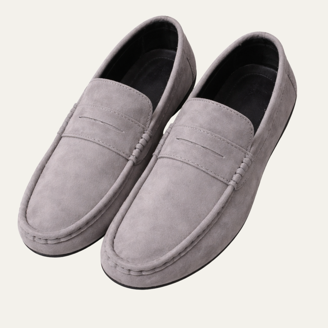 The Marostica Men’s Casual Suede Leather Loafers