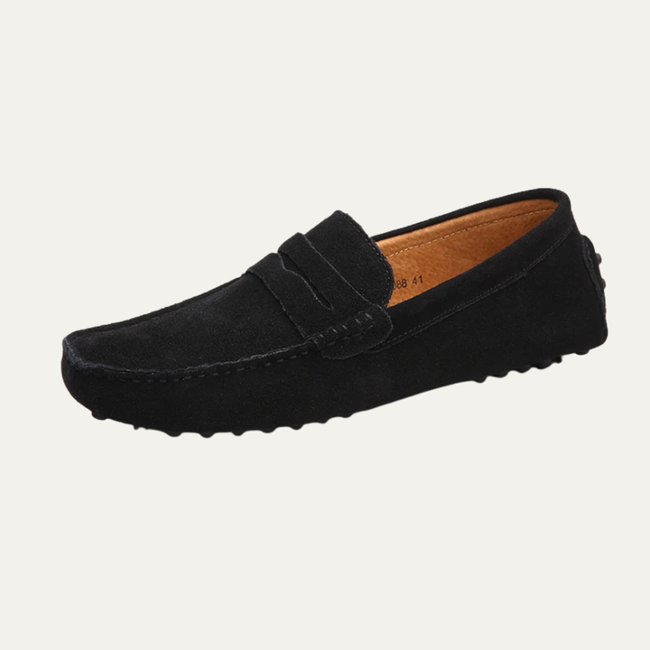 The Asiago Men’s Casual Leather Slip On Loafers