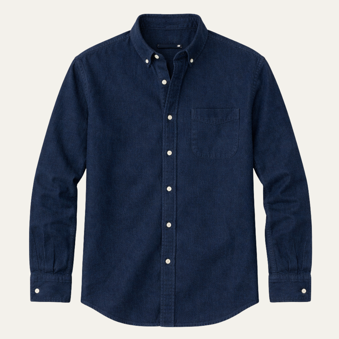 The Ovada Men's Casual Long Sleeve Shirt