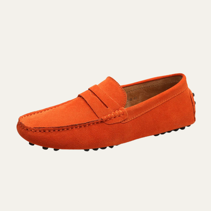 The Asiago Men’s Casual Leather Slip On Loafers