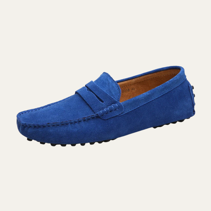 The Asiago Men’s Casual Leather Slip On Loafers