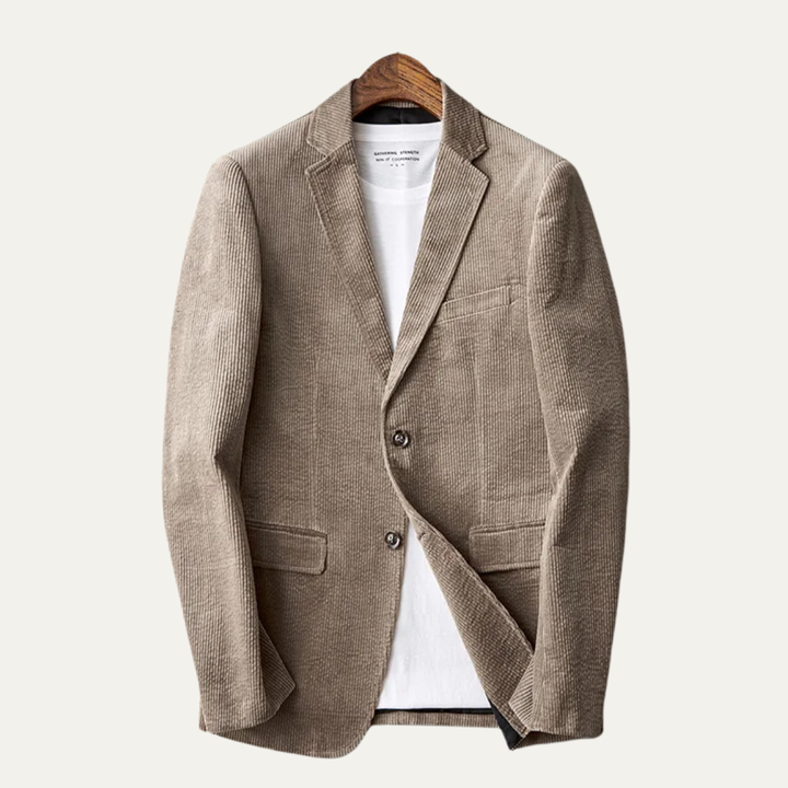The Rockhaven Men’s Casual Slim Fit Corduroy Blazer