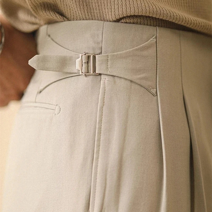 The Pinecrest Ridge Men’s High Waist Straight Leg Business Trousers