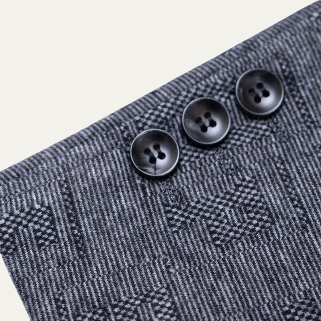 The Trentino Men’s Classic Gray Business Blazer