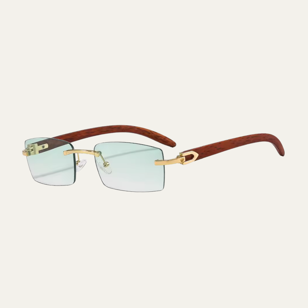 The Arlington Men's Rimless Square Sunglasses