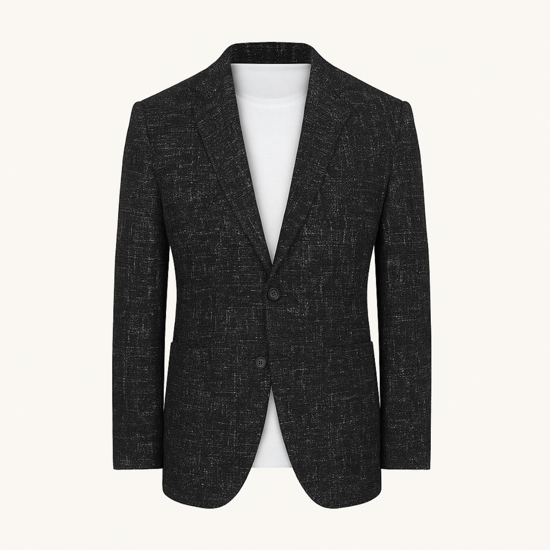 The Garda Porto Men’s Checked Double Breasted Plaid Blazer - Wedding Guest