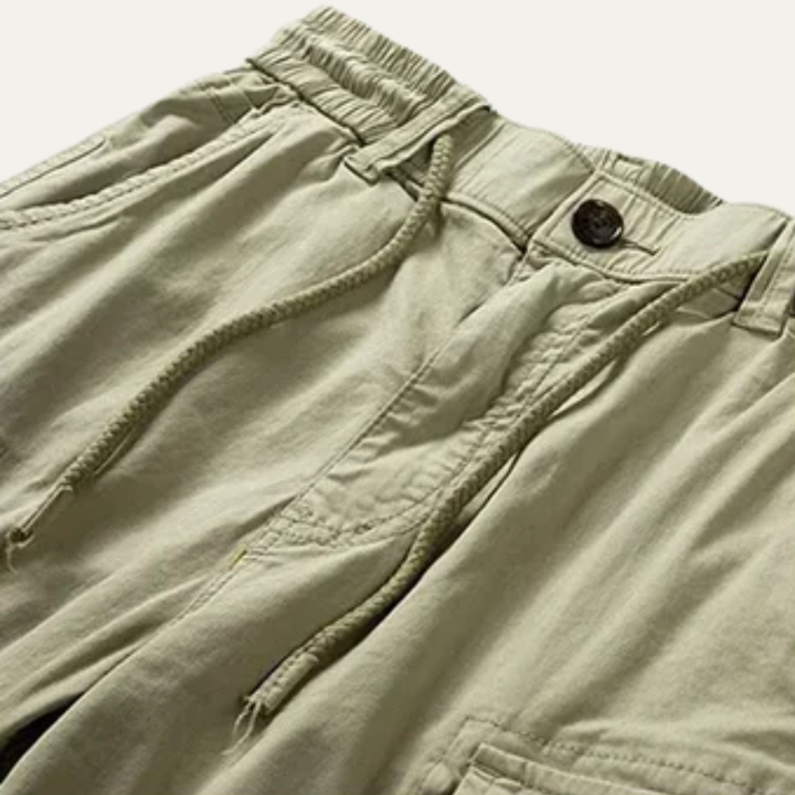 The Ridgeway Men’s Durable Casual Cargo Shorts with Pockets