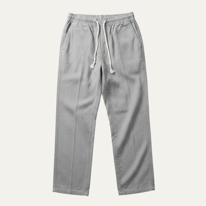 The Pinebrook Park Men’s Loose Cotton Linen Drawstring Pants