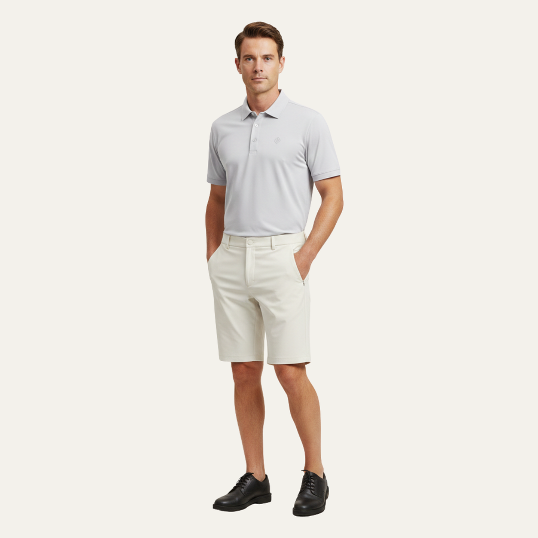 The Stonecrest  Men’s Casual Golf Shorts with Zipper Side Pockets
